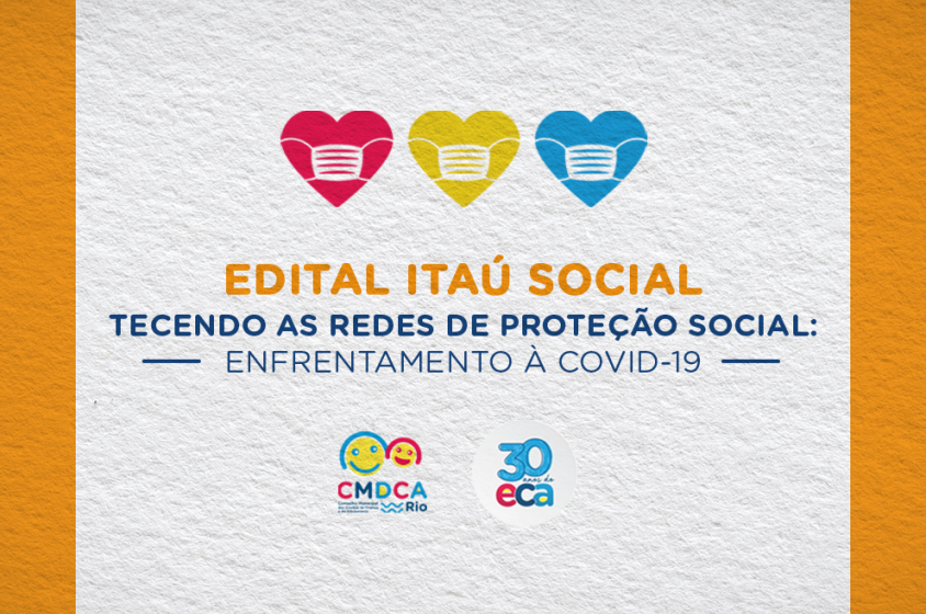 CMDCA-Rio divulga regras para entidades que desejarem participar do edital do Itaú Social