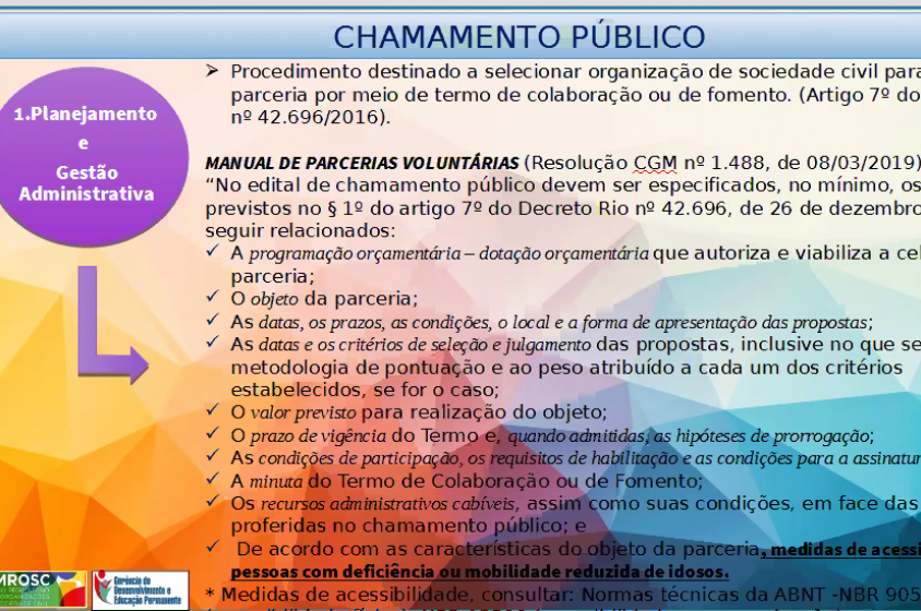 CMDCA-Rio realiza capacitação às entidades