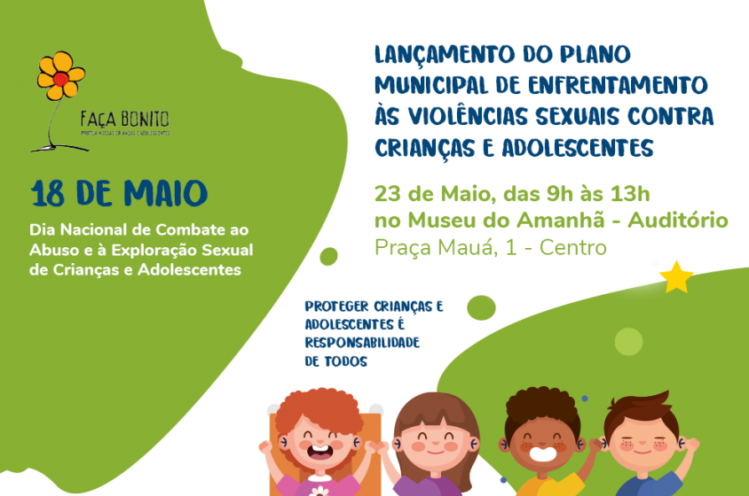 CMDCA-Rio e Prefeitura realizam evento em alusÃ£o ao Dia 18 de Maio